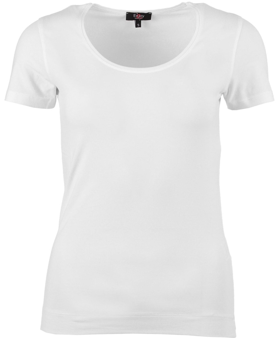 Kleding Enjoy Womenswear | Enjoy T-Shirt Basic