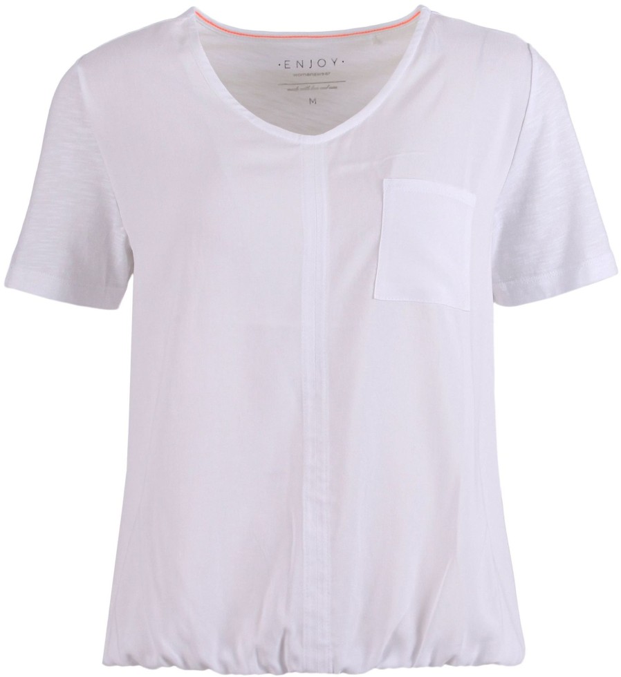 Kleding Enjoy Womenswear | Enjoy T-Shirt Basic