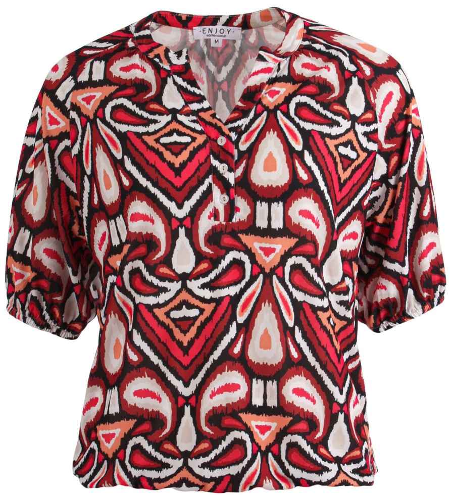 Kleding Enjoy Womenswear | Enjoy T-Shirt Livia