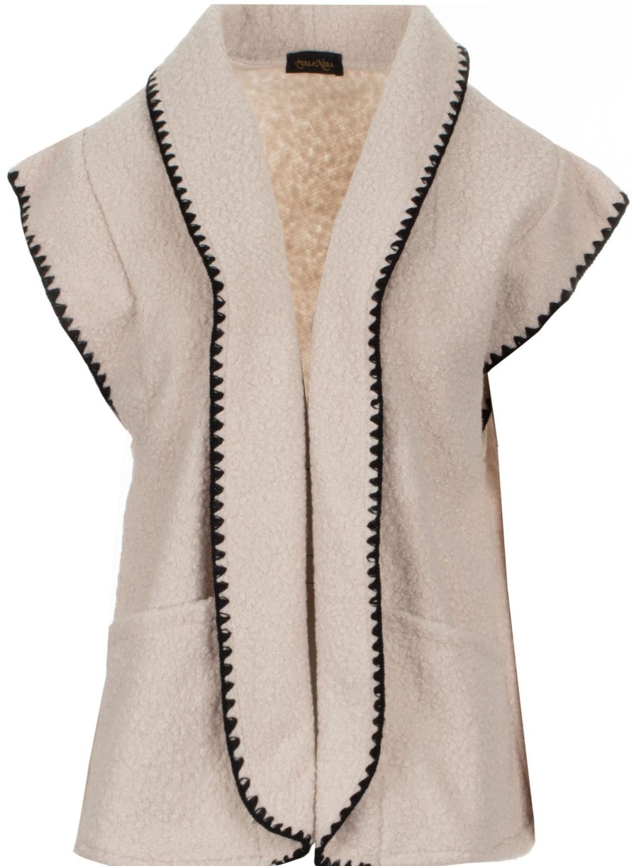 Kleding Perla Nera | Gilet Sanne